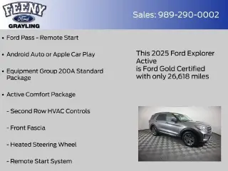 Ford Explorer 2025 AWD Active 4dr SUV