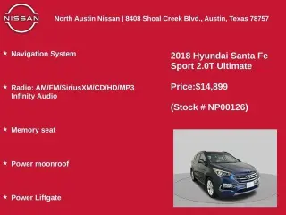 Hyundai SANTA FE Sport 2018 AWD 2.0T Ultimate 4dr SUV