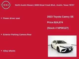 Toyota Camry 2023 SE 4dr Sedan