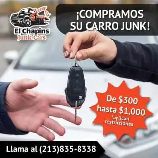 Hasta $1000 por su carro viejo
