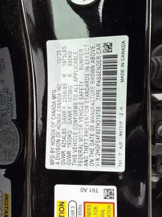 Honda Civic Hybrid 2026 Sport 4dr Sedán