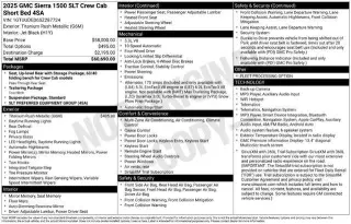 GMC Sierra 1500 2025 4x4 SLT 4dr Crew Cab 5.8 ft. SB