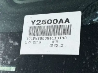 Chevrolet Bolt EV 2022 1LT 4dr Hatchback