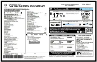 2022 Ram 1500