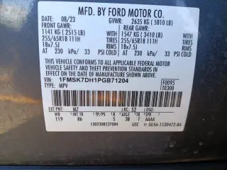 Ford Explorer 2023 XLT 4dr SUV
