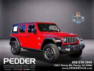 Jeep Wrangler 2025 4x4 Rubicon 4xe 4dr SUV