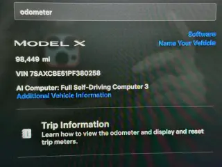 Tesla Model X 2023 AWD Standard Range 4dr SUV