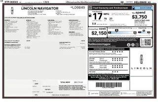 Lincoln Navigator 2017 4x2 Select 4dr SUV