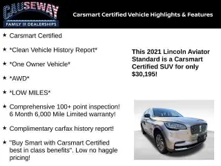 Lincoln Aviator 2021 AWD Standard 4dr SUV