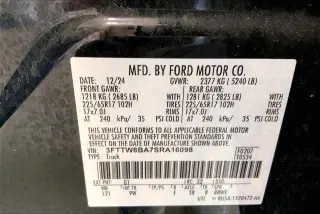Ford Maverick 2025 AWD XL 4dr SuperCrew 4.5 ft. SB