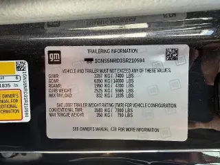 Chevrolet Tahoe 2025 4x2 LT 4dr SUV