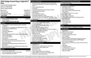 Dodge Hornet 2024 AWD R/T Plus 4dr Crossover