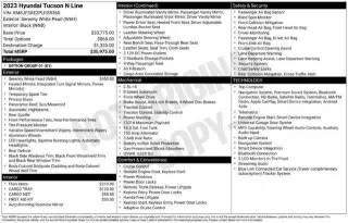 Hyundai TUCSON 2023 N Line 4dr SUV