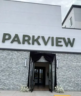 Event space for parties with a lake view!