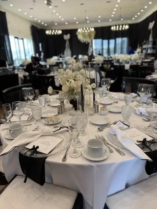 Event space for parties with a lake view!