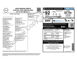 Nissan Ariya 2024 AWD Evolve+ e-4ORCE 4dr Crossover