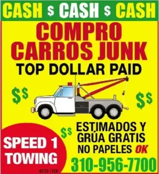 CASH FOR JUNK CARS