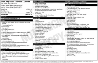 Jeep Grand Cherokee L 2024 4x2 Limited 4dr SUV
