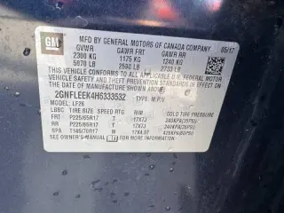 Chevrolet Equinox 2017