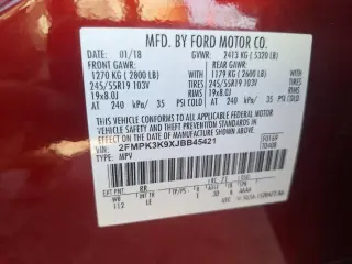 2018 Ford Edge TITANIUM