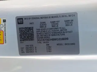 2021 Chevrolet Silverado 1500 WORK TRUCK