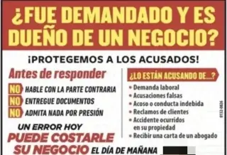 ¡Protegamos a los acusados!