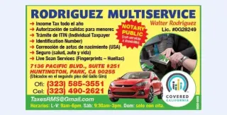 SERVICIO DE HUELLAS DACTILARES