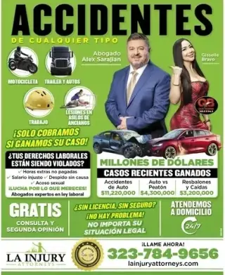 ACCIDENTADO O CASOS LABORALES