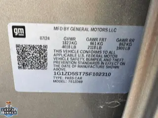 Chevrolet Malibu 2025 LT 4dr Sedán w/1LT
