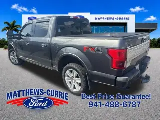 Ford F-150 2018 4x4 Platinum 4dr SuperCrew 5.5 ft. SB