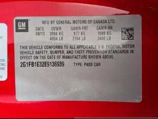 Chevrolet Camaro 2014 LT 2dr Coupé con 1LT