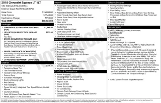Chevrolet Equinox 2018 LT 4dr SUV w/1LT