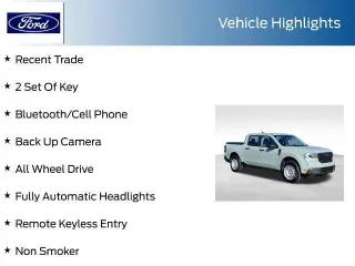 Ford Maverick 2024 AWD XL 4dr SuperCrew 4.5 ft. SB