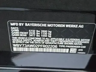 BMW i4 2023 eDrive40 Gran Coupe sedán de 4 puertas