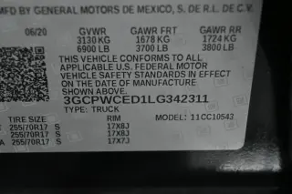Chevrolet Silverado 1500 2020 4x2 LT 4dr Crew Cab 5.8 ft. SB