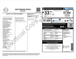 Nissan Kicks 2024 SV 4dr Crossover