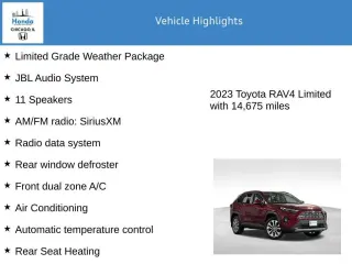 Toyota RAV4 2023 AWD Limited 4dr SUV