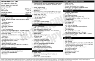 Honda CR-V 2024 AWD EX-L 4dr SUV