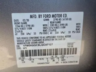 Ford Explorer 2020 AWD ST 4dr SUV