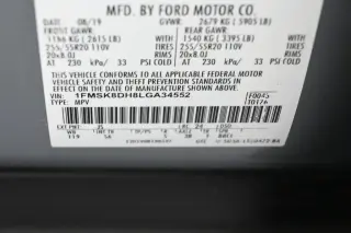 Ford Explorer 2020 AWD XLT 4dr SUV