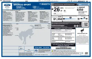 Ford Bronco Sport 2022 AWD Big Bend 4dr SUV