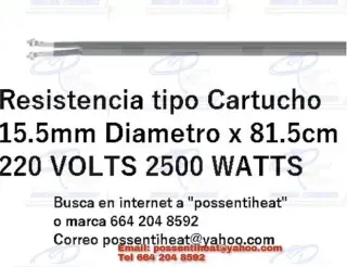 RESISTENCIAS-TERMOPARES-CABLE-