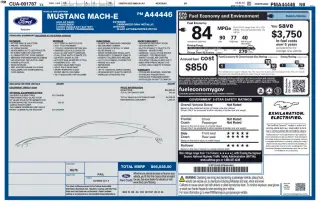 Ford Mustang Mach-E 2023 AWD GT SUV de 4 puertas