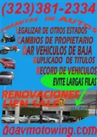 TRAMITES DEL DMV