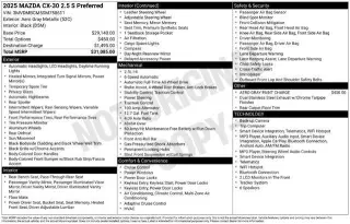 Mazda CX-30 2025 AWD 2.5 S Carbon Edition 4dr SUV