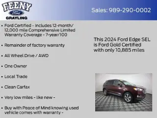Ford Edge 2024 AWD SEL 4dr SUV