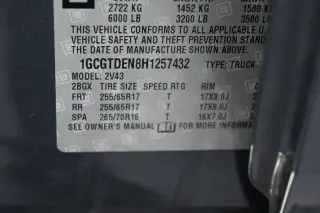 Chevrolet Colorado 2017 4x4 Z71 4p. Cabina de tripulación con puerta trasera