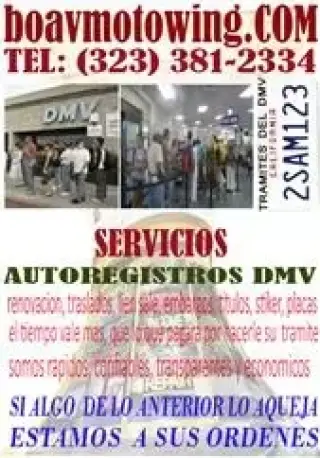 DMV  TODO TIPO DE TRAMITES