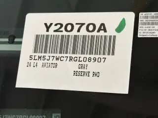 Lincoln Aviator 2024 Reserve 4dr SUV