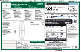 Lincoln Corsair 2023 AWD Standard 4dr SUV